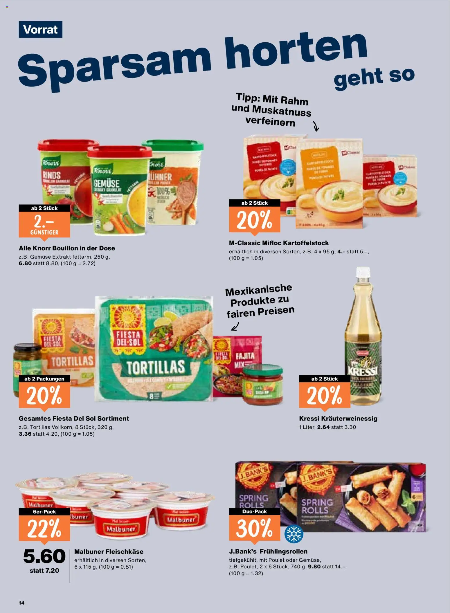 Migros Aktionen – gültig ab 12.02.2026 | Seite: 14 | Produkte: Gemüse