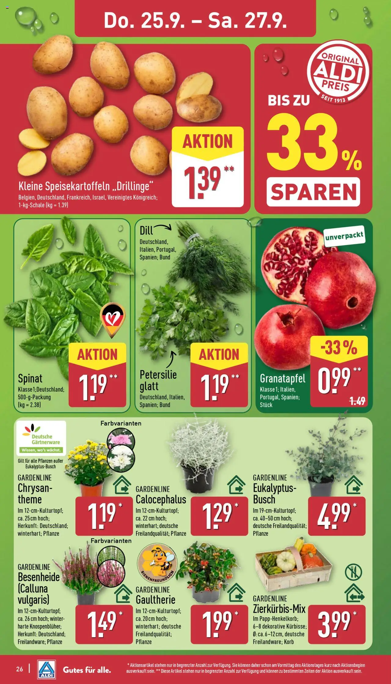 Aldi Prospekt 	 – gültig ab 22.09.2025 | Seite: 30