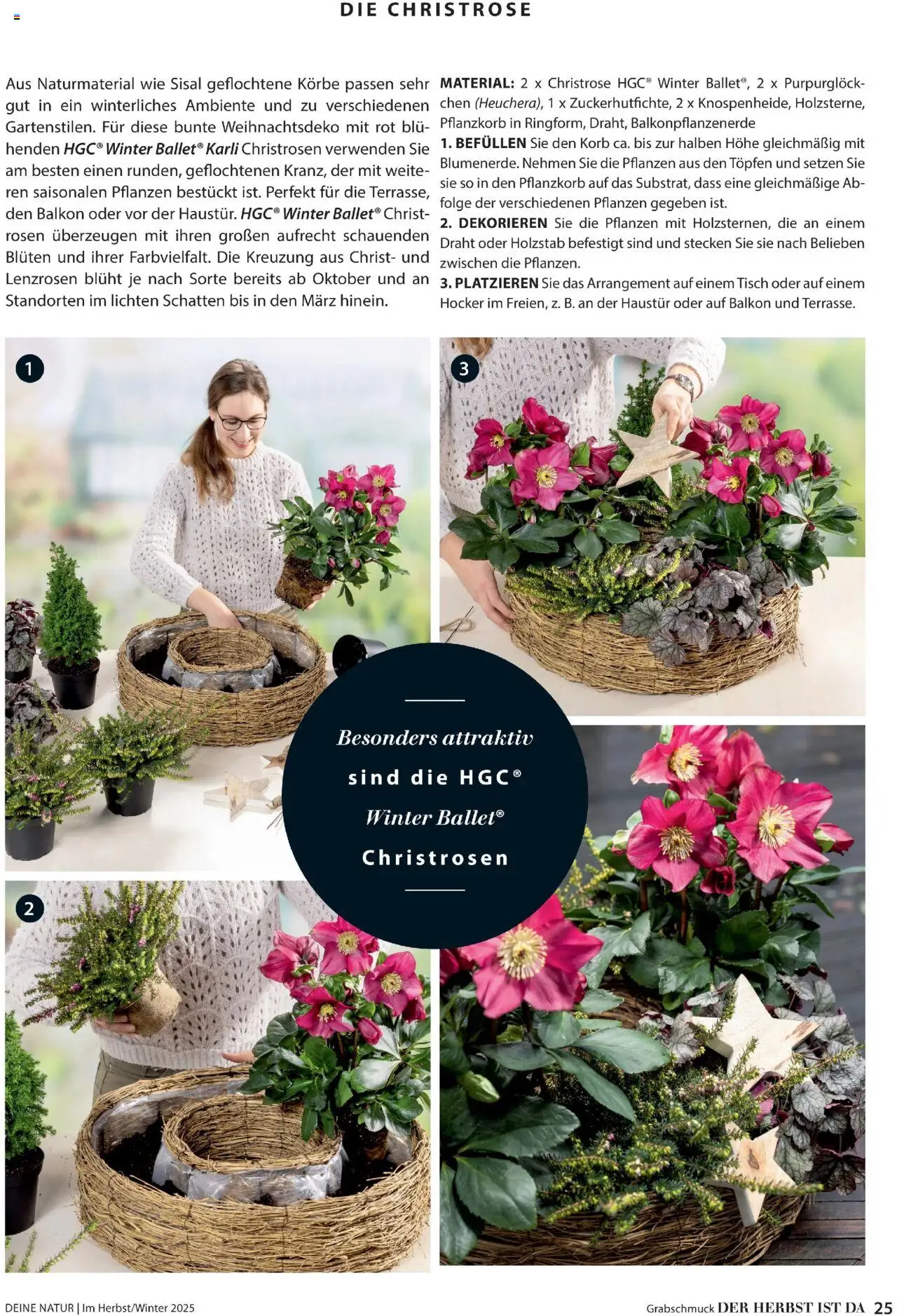 Dehner Prospekt Deine Natur – gültig ab 09.10.2025 | Seite: 25 | Produkte: Hocker, Tisch, Korb