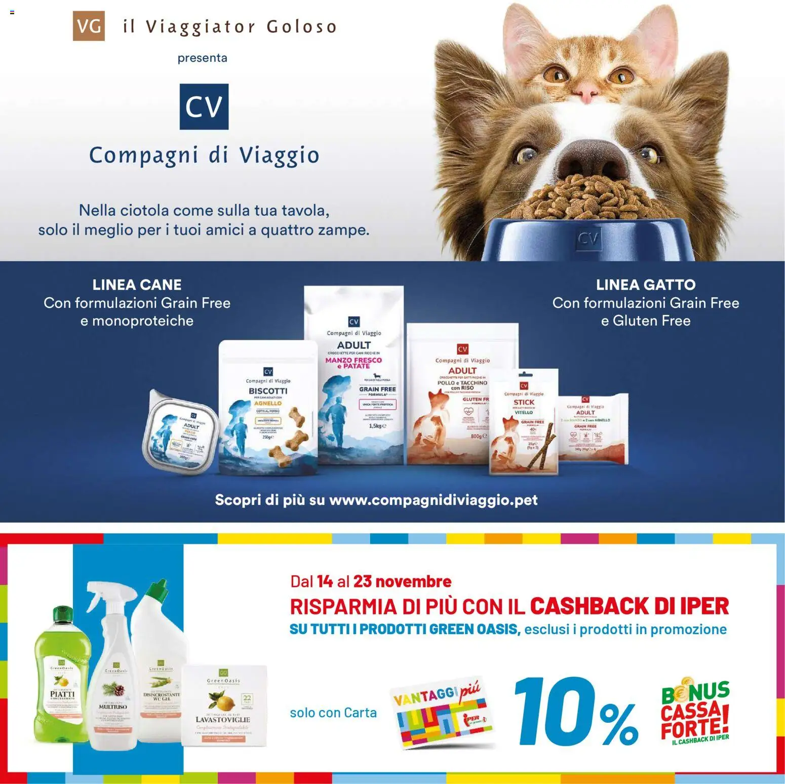 Volantino Iper del 14.11.2025 | Pagina: 24 | Prodotti: Manzo, Patate, Crocchette, Ciotola