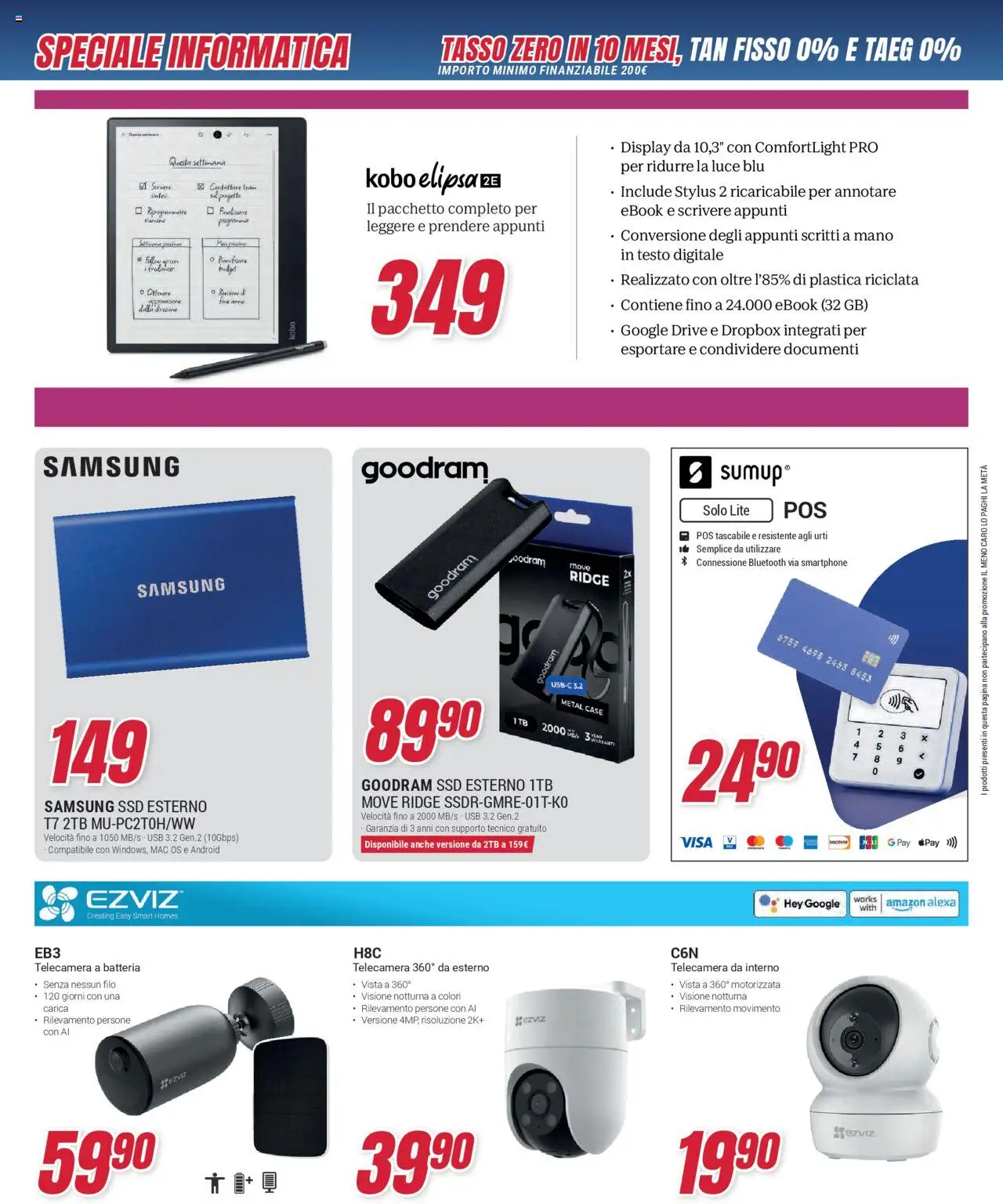 Volantino Trony del 21.08.2025 | Pagina: 37 | Prodotti: Smartphone, USB, Batteria, Samsung