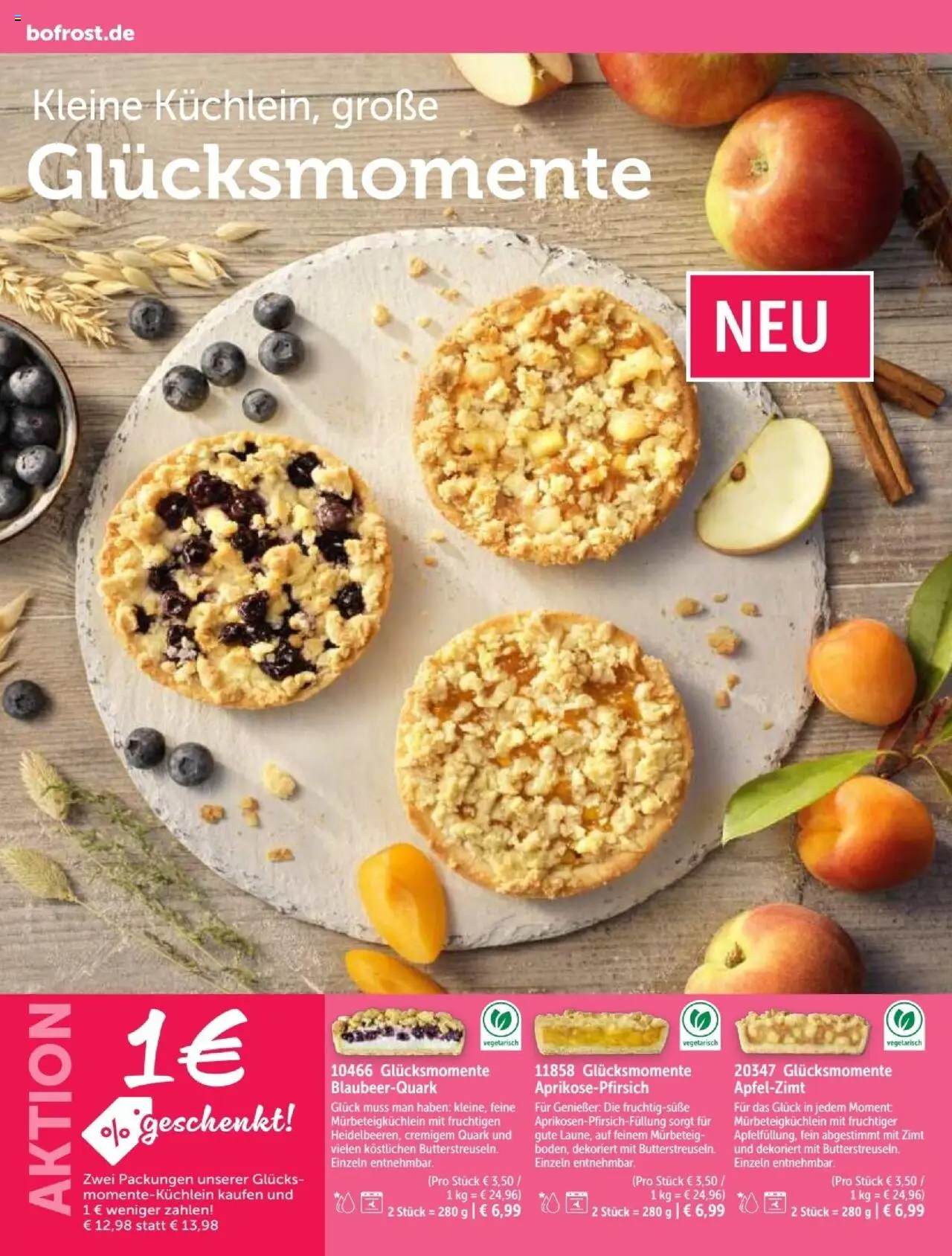 Bofrost Katalog – gültig ab 07.09.2025 | Seite: 128 | Produkte: Quark