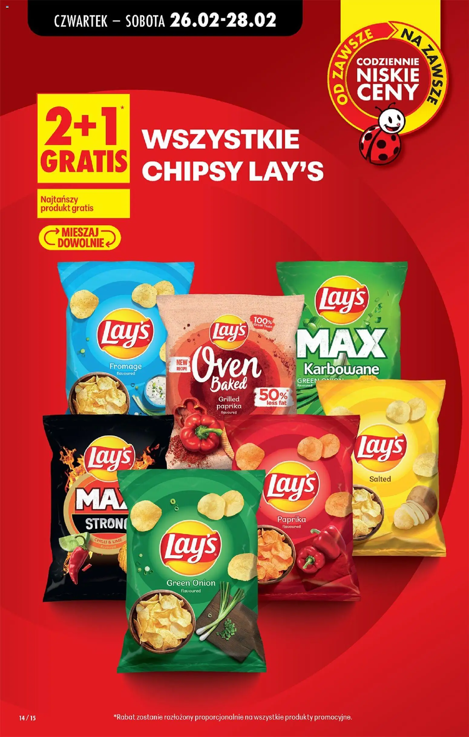 Biedronka gazetka - Oferta w tym tygodniu od 26.02.2026 | Strona: 16 | Produkty: Chipsy