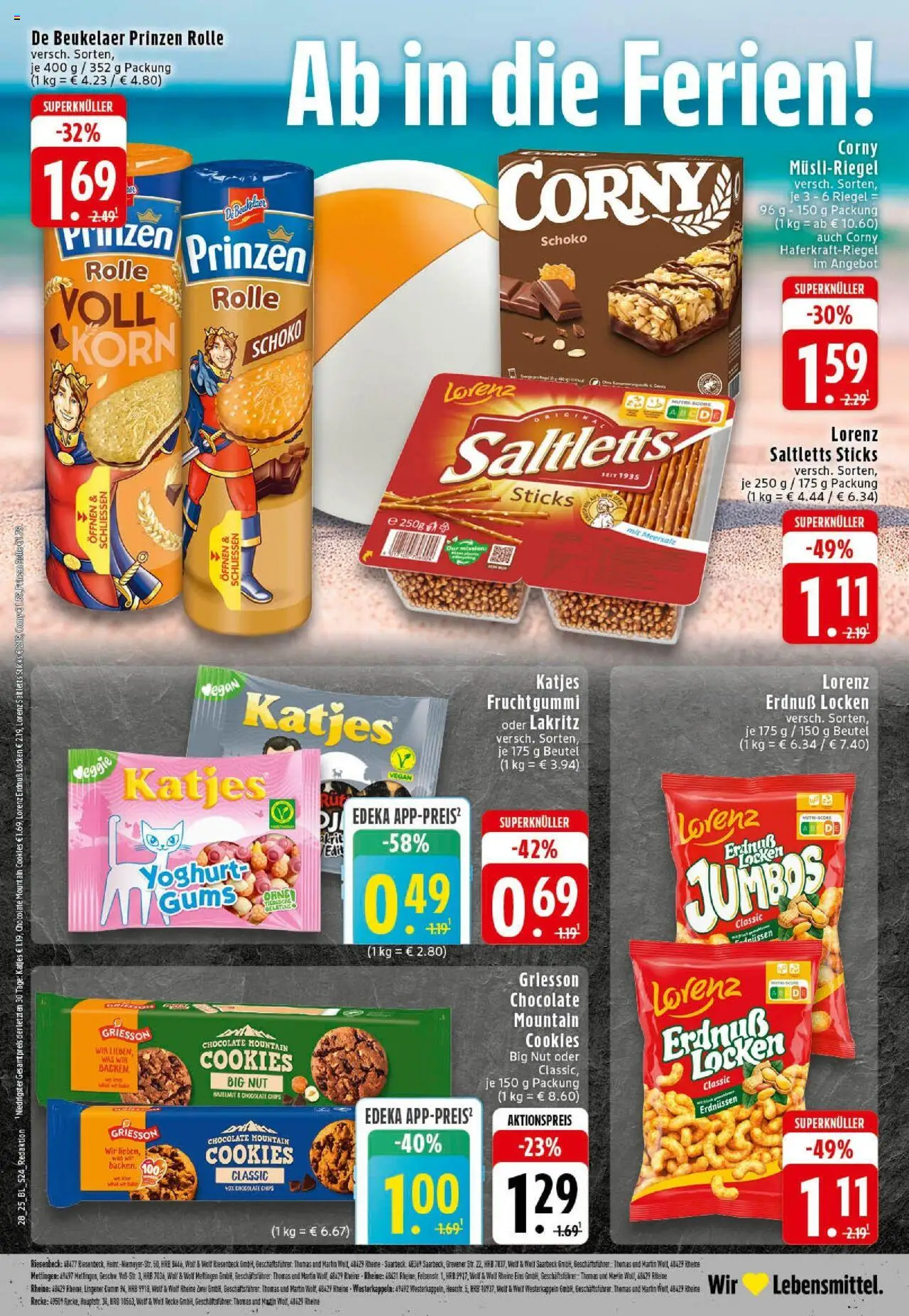 Edeka prospekt Westerkappeln	 - gültig ab dem 06.07.2025 | Seite: 24 | Produkte: Katjes, Chips
