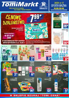 Pogląd oferty "TomiMarkt Gazetka" - ważna od 16.08.2025