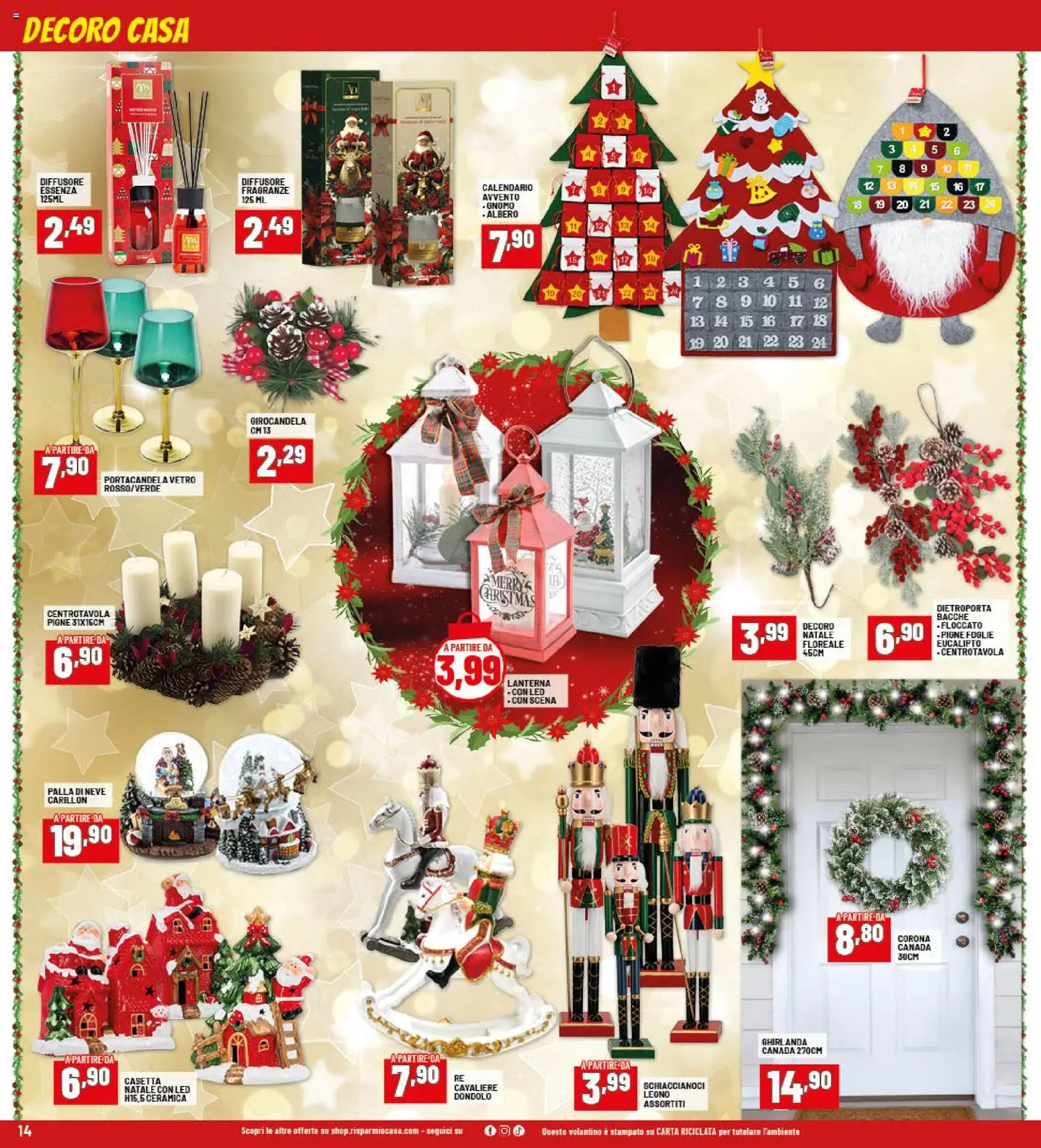 Volantino RisparmioCasa del 26.11.2025 | Pagina: 14 | Prodotti: Dondolo, Lanterna