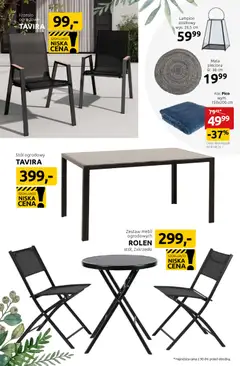 Pogląd oferty "Black Red White promocje - Twój ogród taki jak lubisz" - ważna od 23.03.2026 | Strona: 8 | Produkty: Koc, Stół, Krzesło ogrodowe, Stół ogrodowy