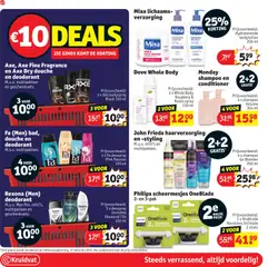 Kruidvat folder week 49 - Voorbeeld van een folder van Kruidvat, geldig van 02.12.2025 | Pagina: 42 | Producten: Douche, Shampoo, Conditioner, Deodorant