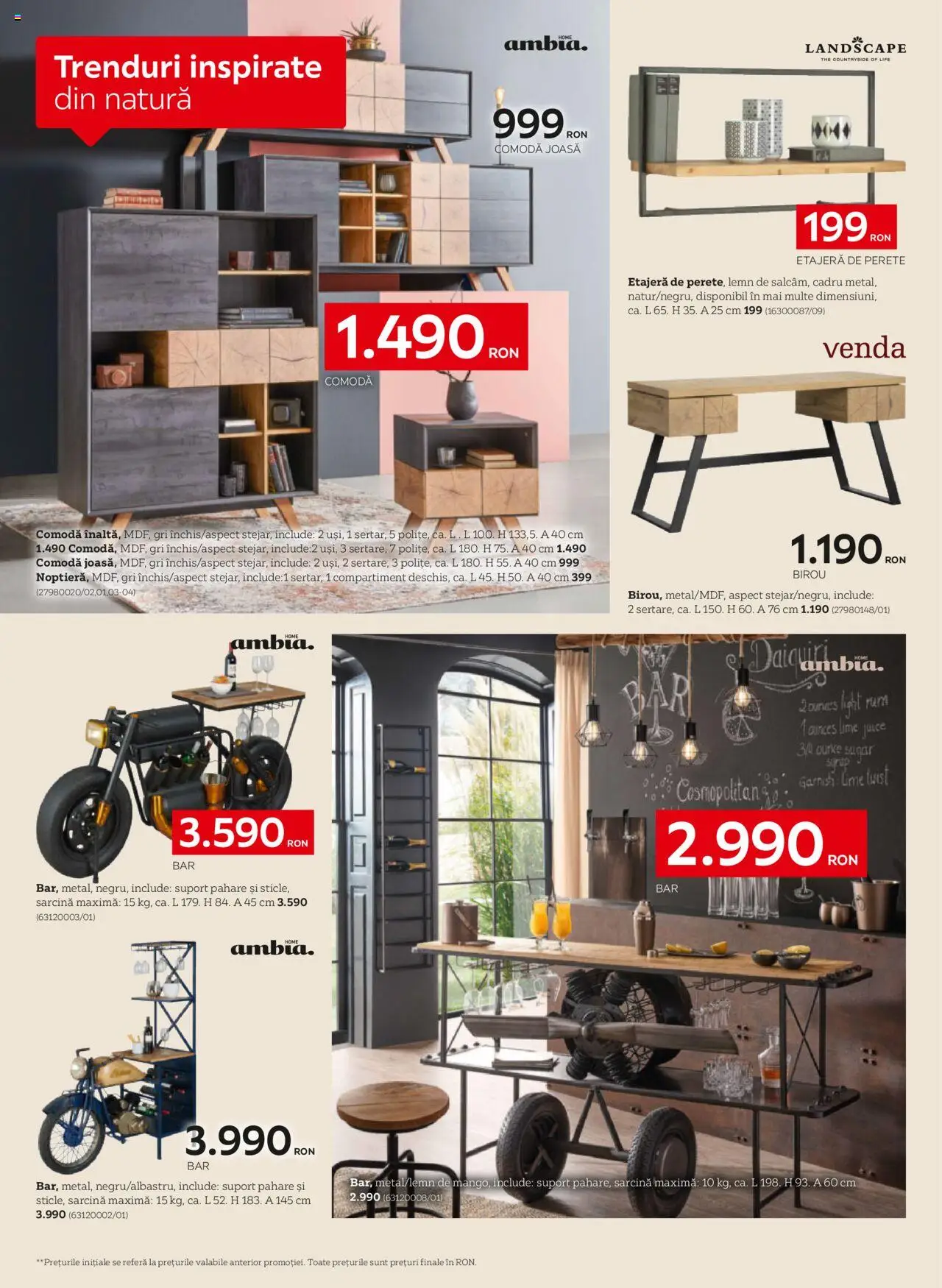 Noul catalog XXXLutz – valabil de la 05.05.2025 | Pagină: 4 | Produse: Lime, Çikolatalı gofret, Comodă, Etajeră