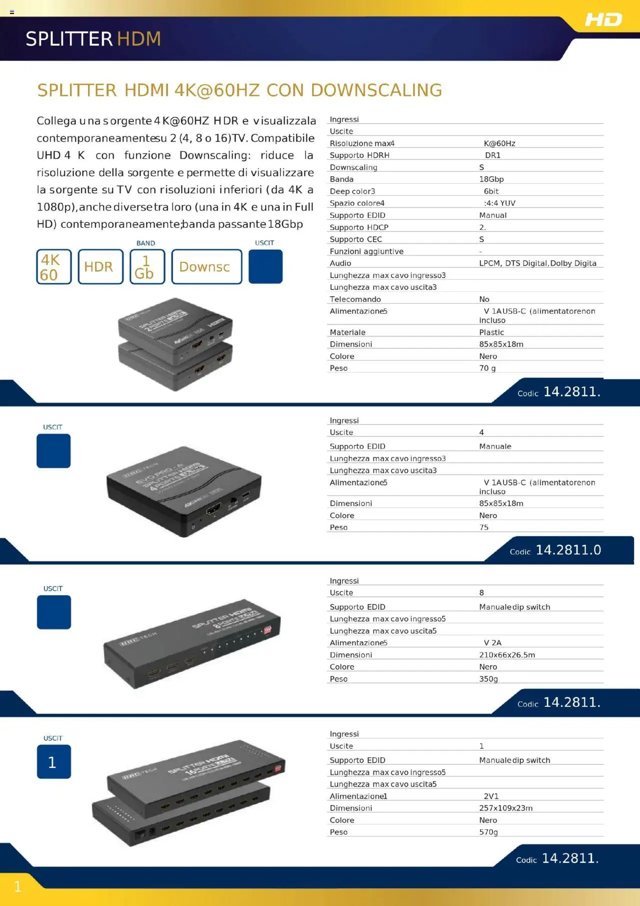 Volantino GBC del 16.10.2025 | Pagina: 16 | Prodotti: Telecomando, TV, Audio, Cavo