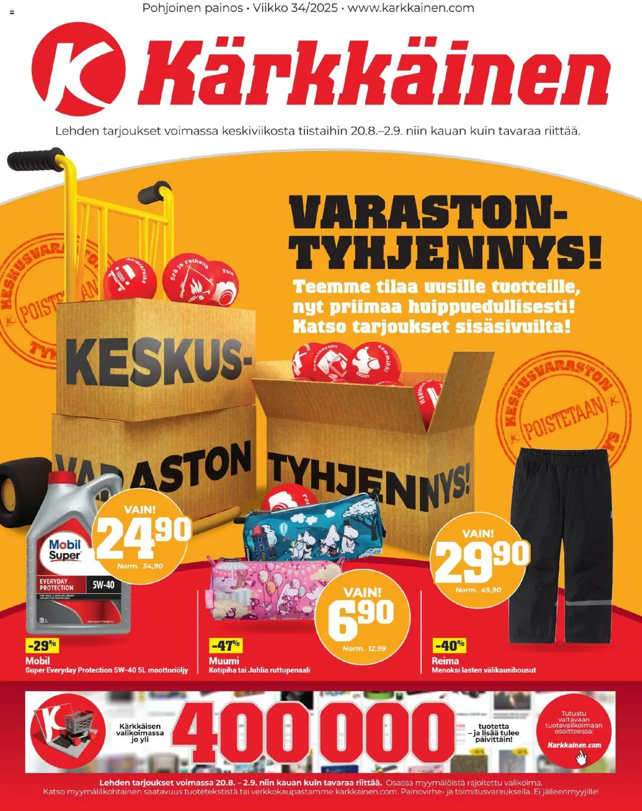  | Sivu: 1 | Tuotteet: Moottoriöljy