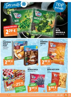 Katalog Studenac - Pregled kataloga iz trgovine Studenac, vrijedi od 11.03.2026 | Stranica: 13 | Proizvodi: Brokula, Ledo, Borovnica