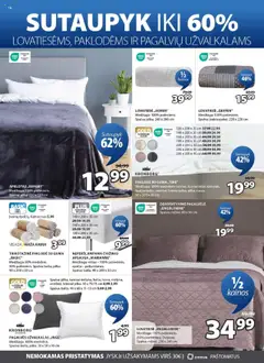 JYSK akcijos nuo 09.09.2025 | Puslapis: 16 | Prekių: Pagalvėlė, Lovatiesė, Užvalkalas