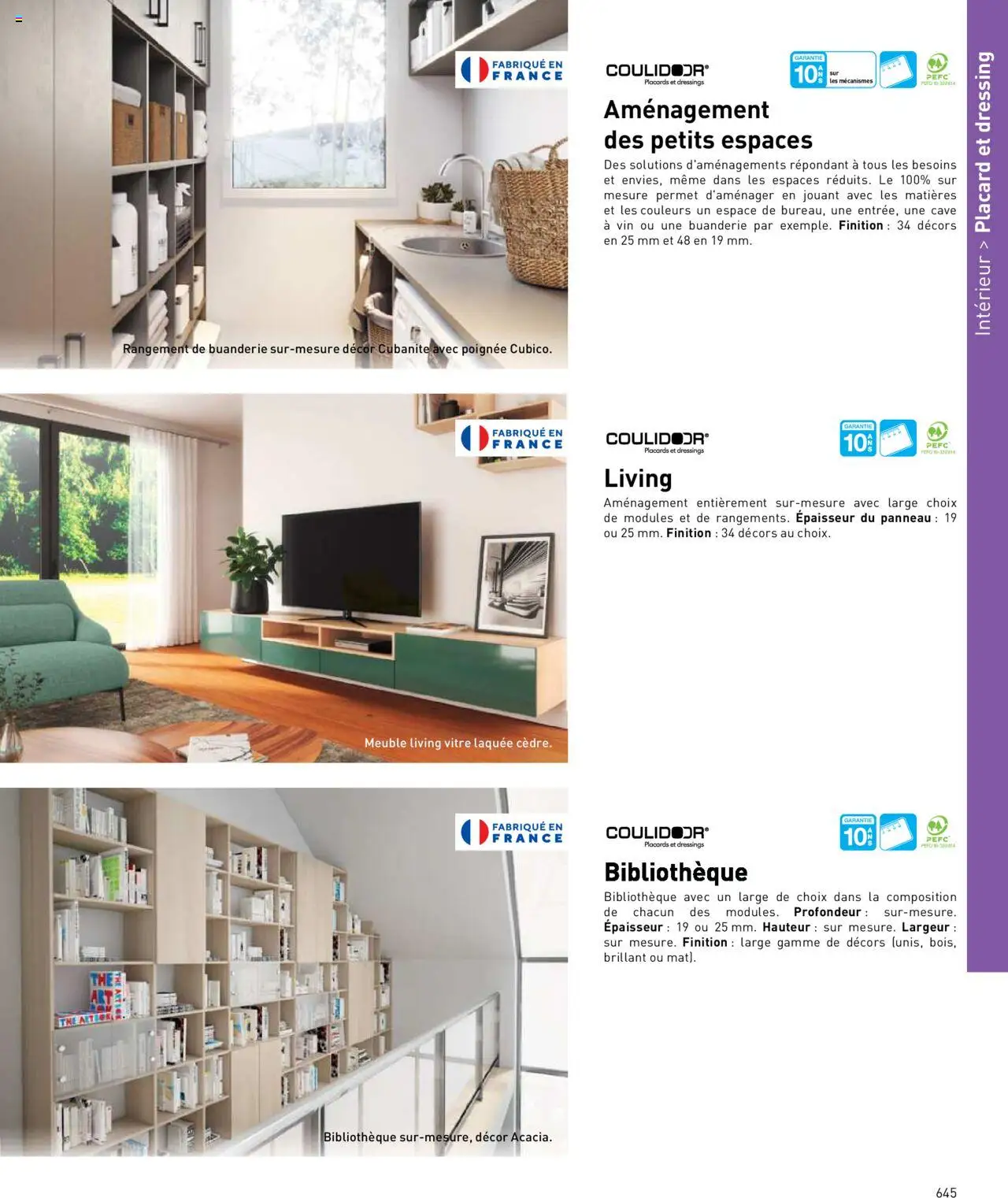  | Page: 645 | Produits: Meuble, Dressing, Vin, Thé