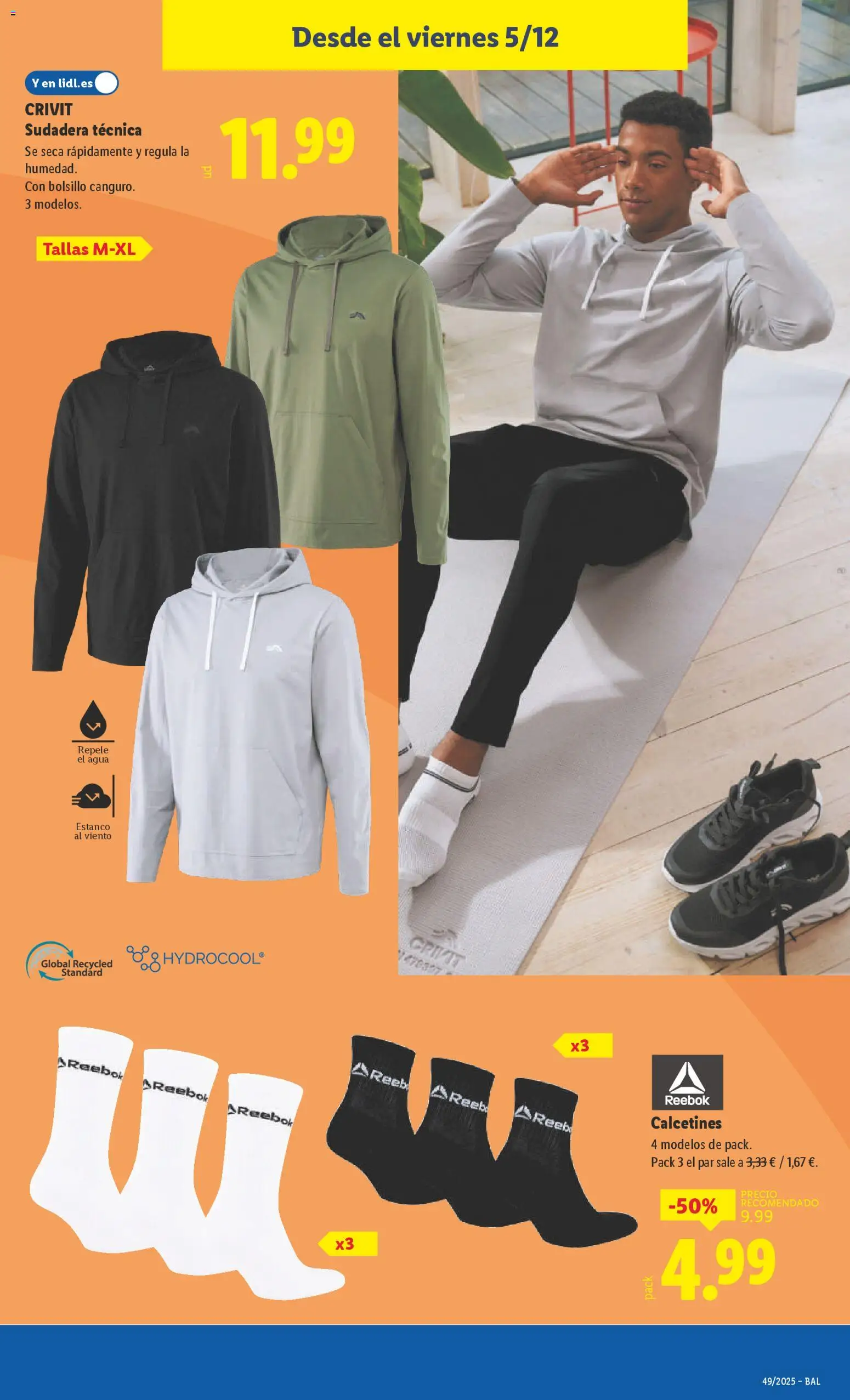 Lidl folleto de bazar │ válido desde el 01.12.2025 | Página: 31 | Productos: Sudadera