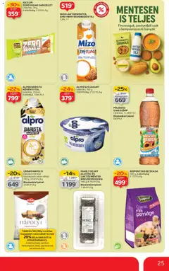 Auchan Akciós újság - amely érvényes a következő dátumtól: 16.10.2025 | Oldal: 25