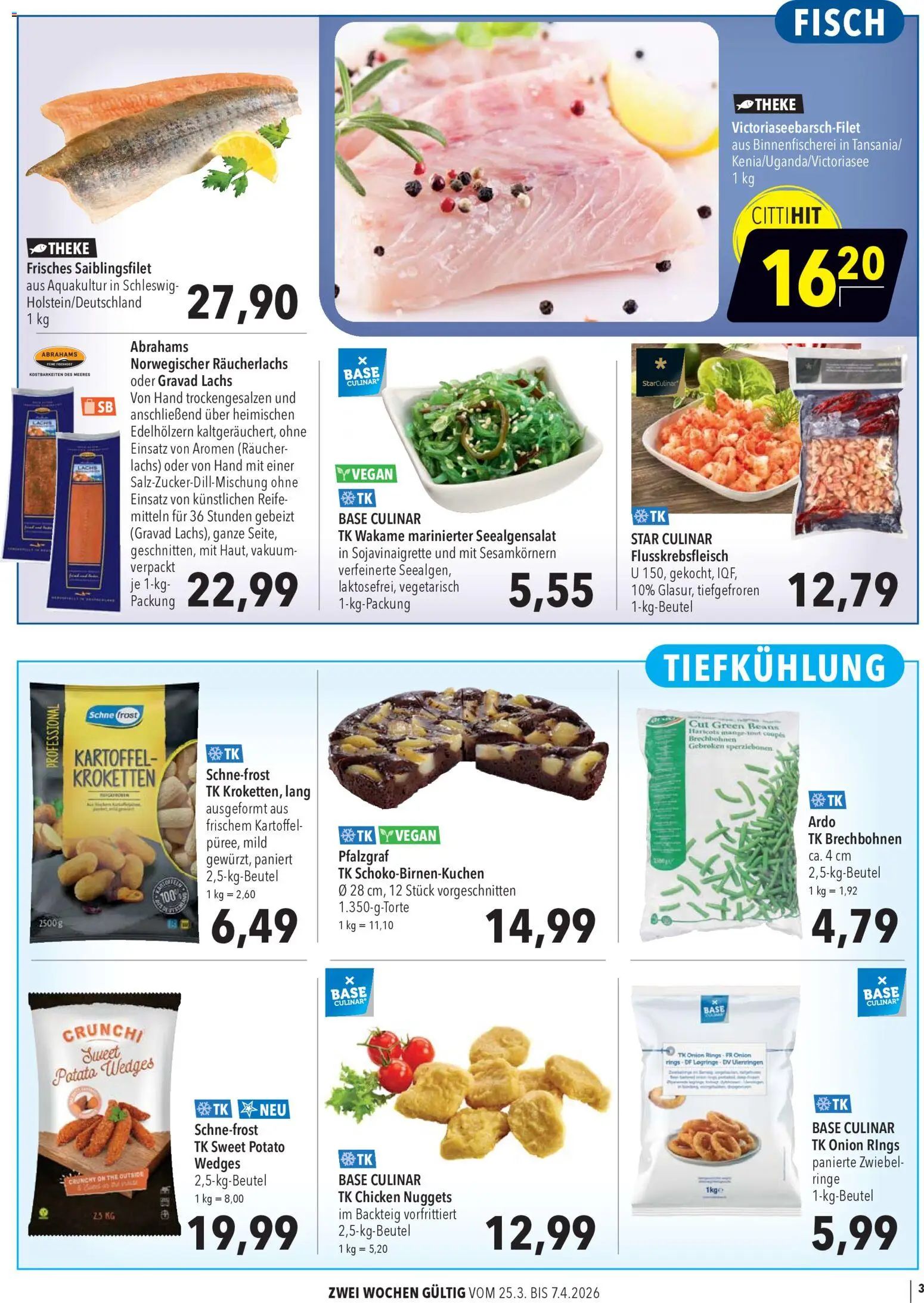 CITTI Markt Aktuelle Angebote für Profis – gültig ab 25.03.2026 | Seite: 3 | Produkte: Theke, Fisch, Lachs, Räucherlachs