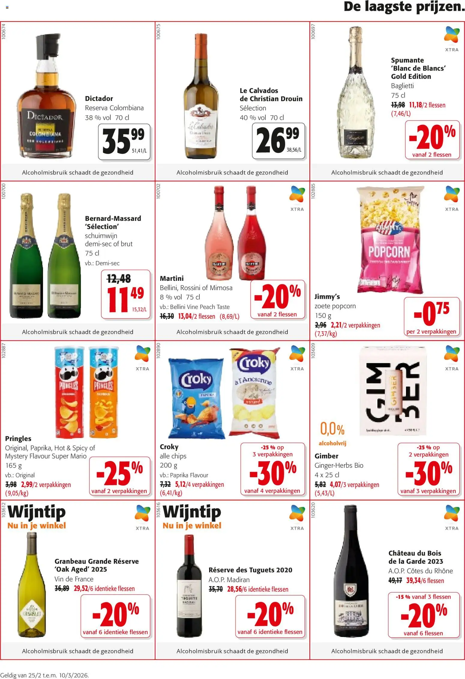 {H1} | Pagina: 2 | Producten: Chips, Pringles, La, Fehér kolbász