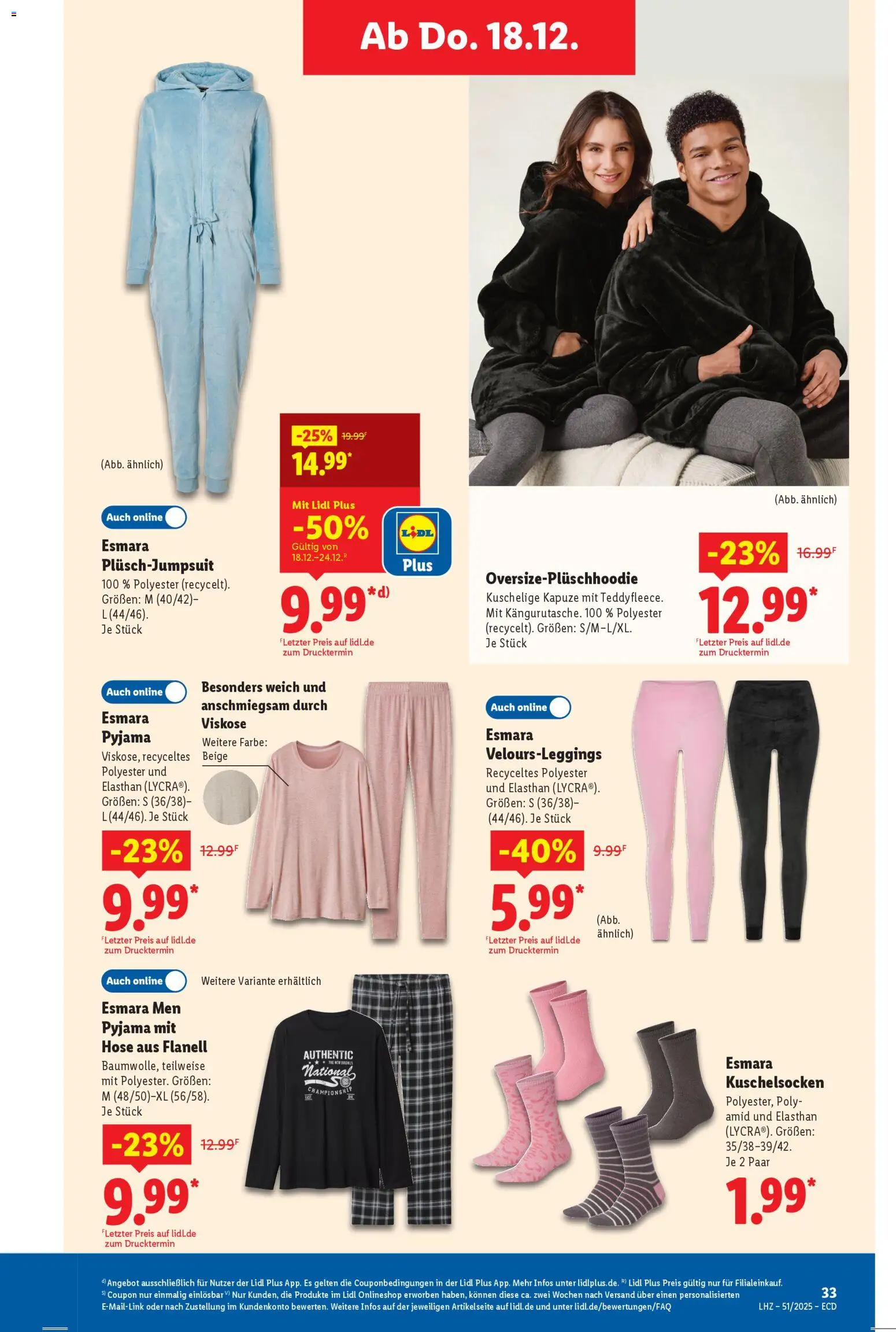 Lidl - Prospekt – gültig ab 15.12.2025 | Seite: 21 | Produkte: Hose, Pyjama