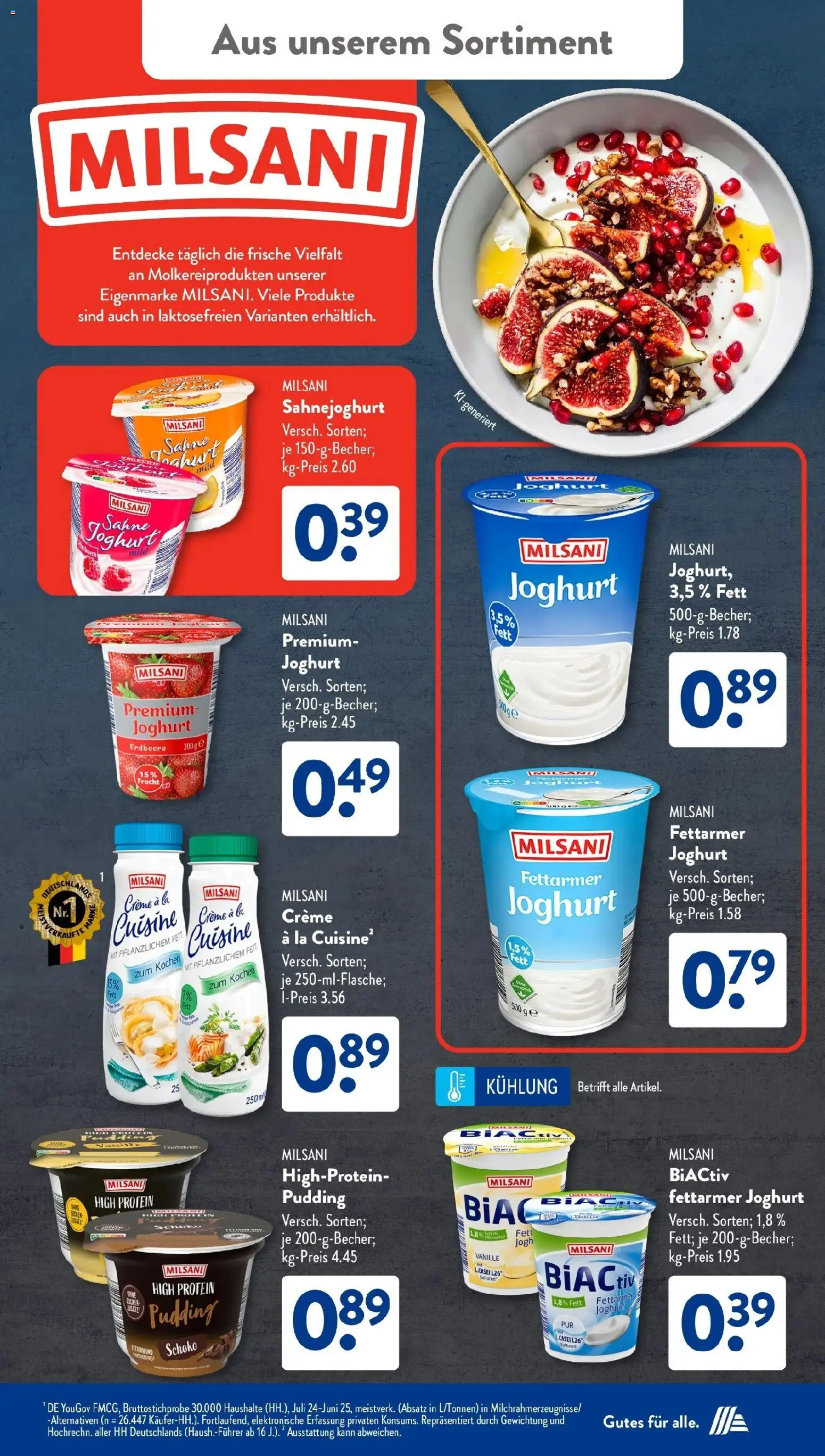 Aldi Süd Wochenangebote – gültig ab 02.03.2026 | Seite: 21 | Produkte: High protein pudding, Pudding, Creme, Sahne