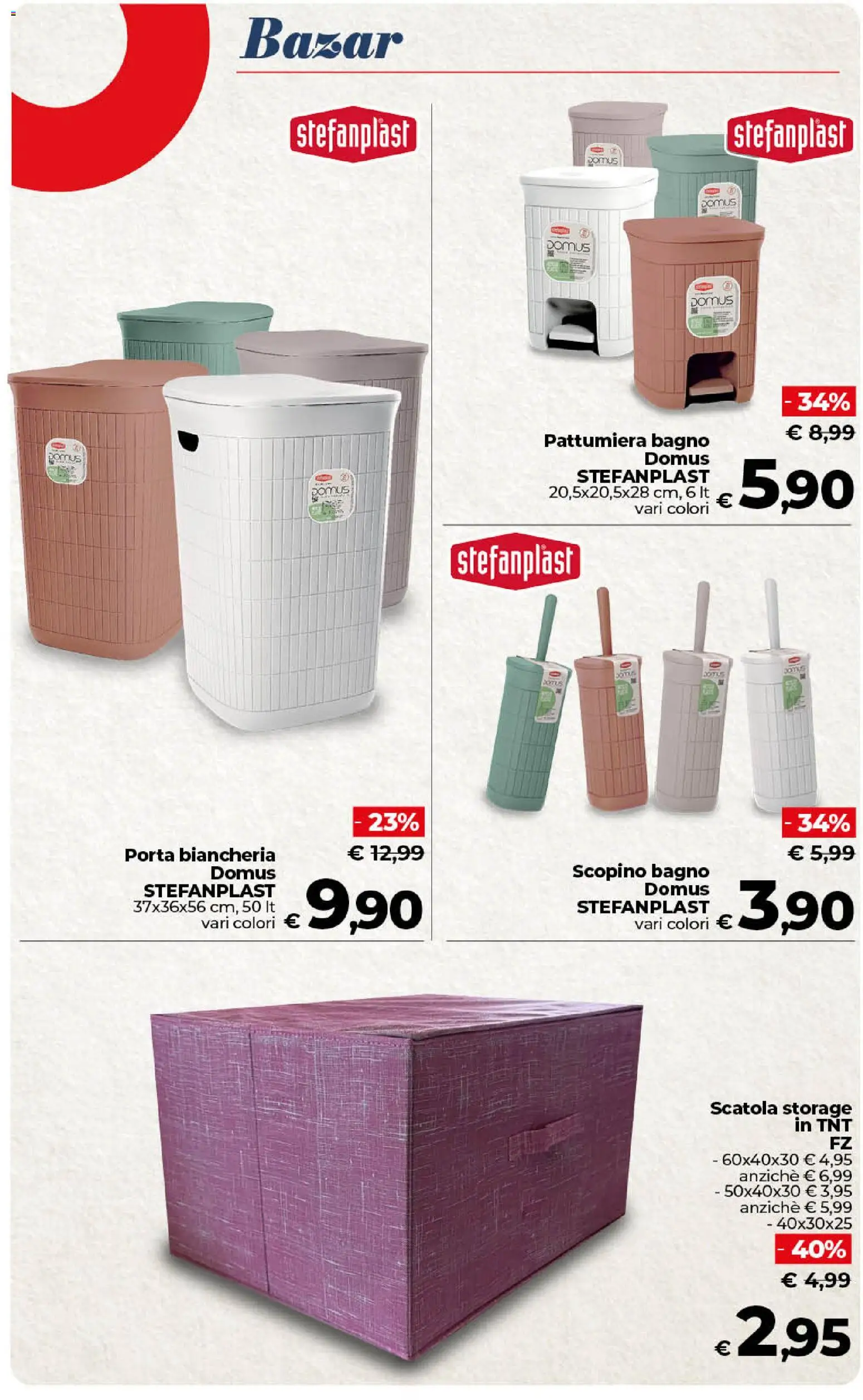 Volantino COOP del 17.04.2026 | Pagina: 48 | Prodotti: Scopino, Pattumiera, Scatola, Bagno