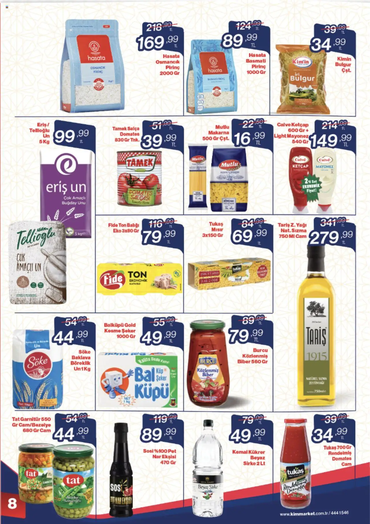 Kim Market Katalog - Ege Insert - 31.05.2025 tarihinden itibaren geçerlidir | Sayfa: 8 | Ürünler: Pirinç, Nar ekşisi, Ketçap, Biber