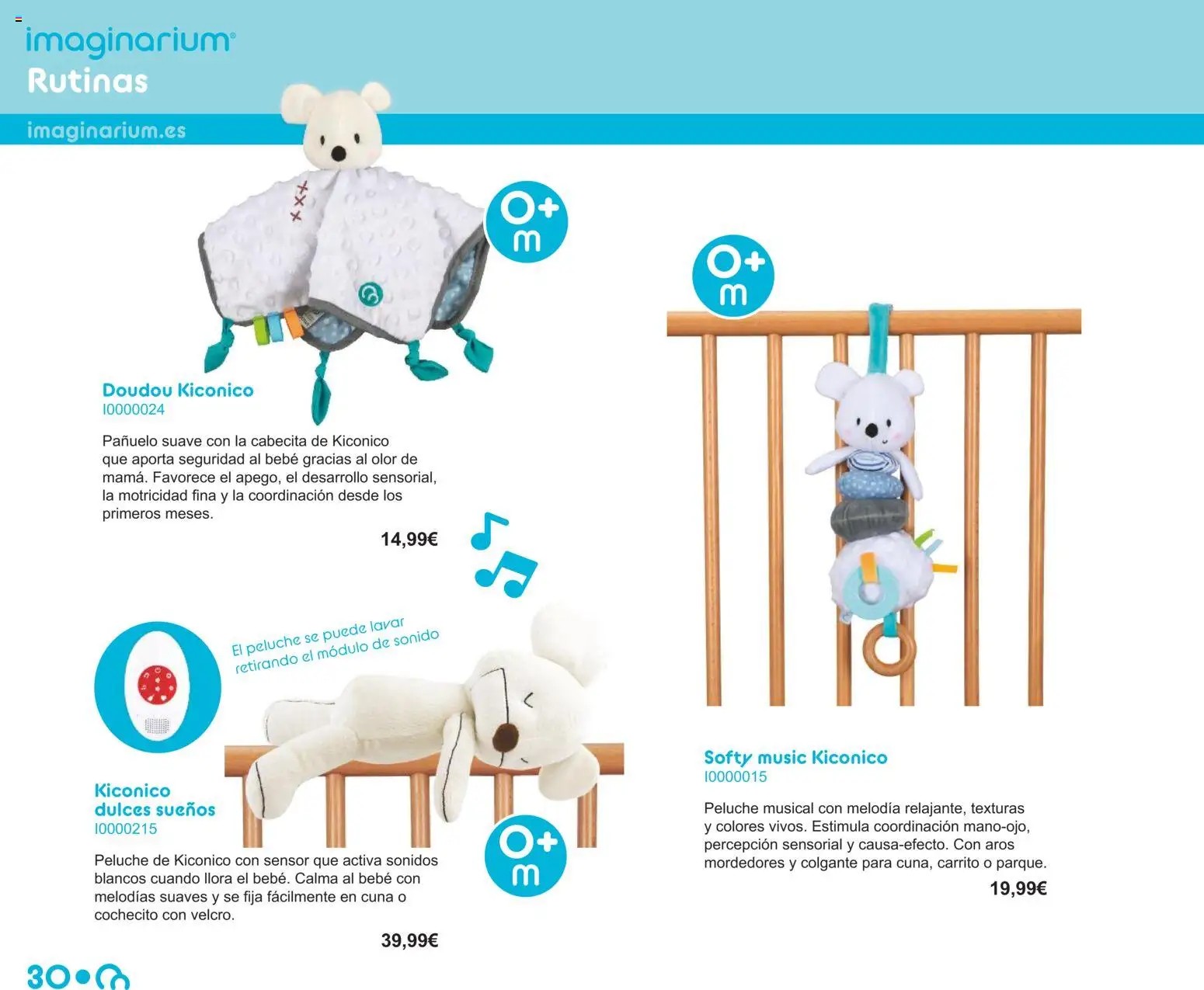 Juguettos catálogo │ válido desde el 15.10.2025 | Página: 30 | Productos: Pañuelo, Cuna