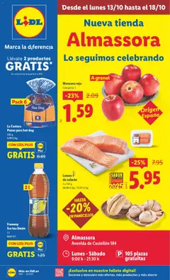 Vista previa Lidl - Almassora válido desde el 13.10.2025