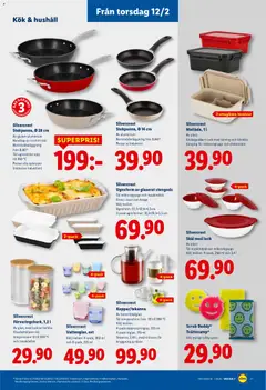 Lidl - Gäller 9/2-15/2 i din butik - Förhandsvisning av reklamblad från butik Lidl aktuell från 09.02.2026 | Sida: 24 | Produkter: Diskmaskin, Set, Mikrovågsugn