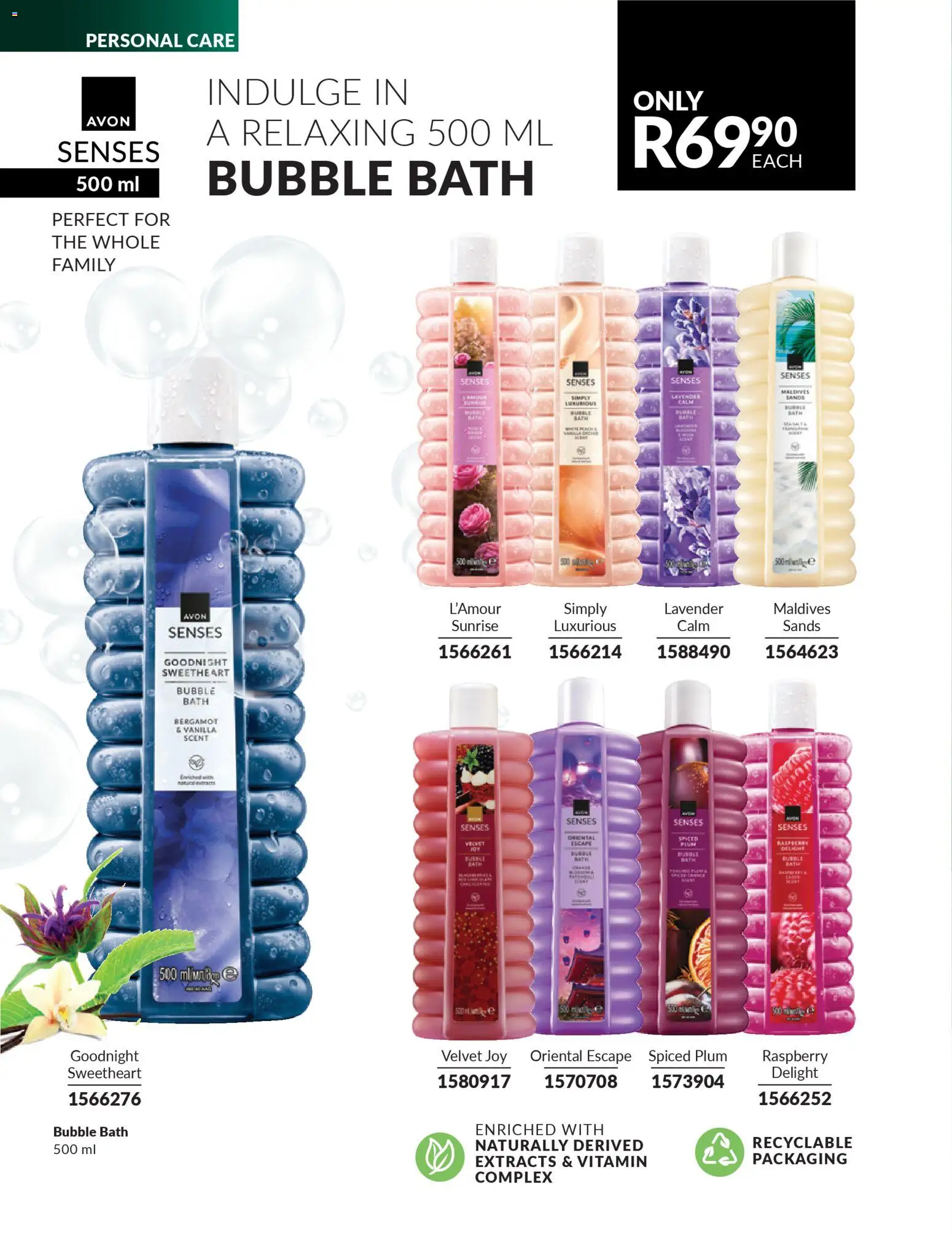New Avon catalogue – valid from 01.03.2026 | Page: 152 | Products: Bath