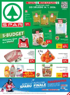 Katalog Spar - Pregled kataloga iz trgovine Spar, vrijedi od 14.01.2026