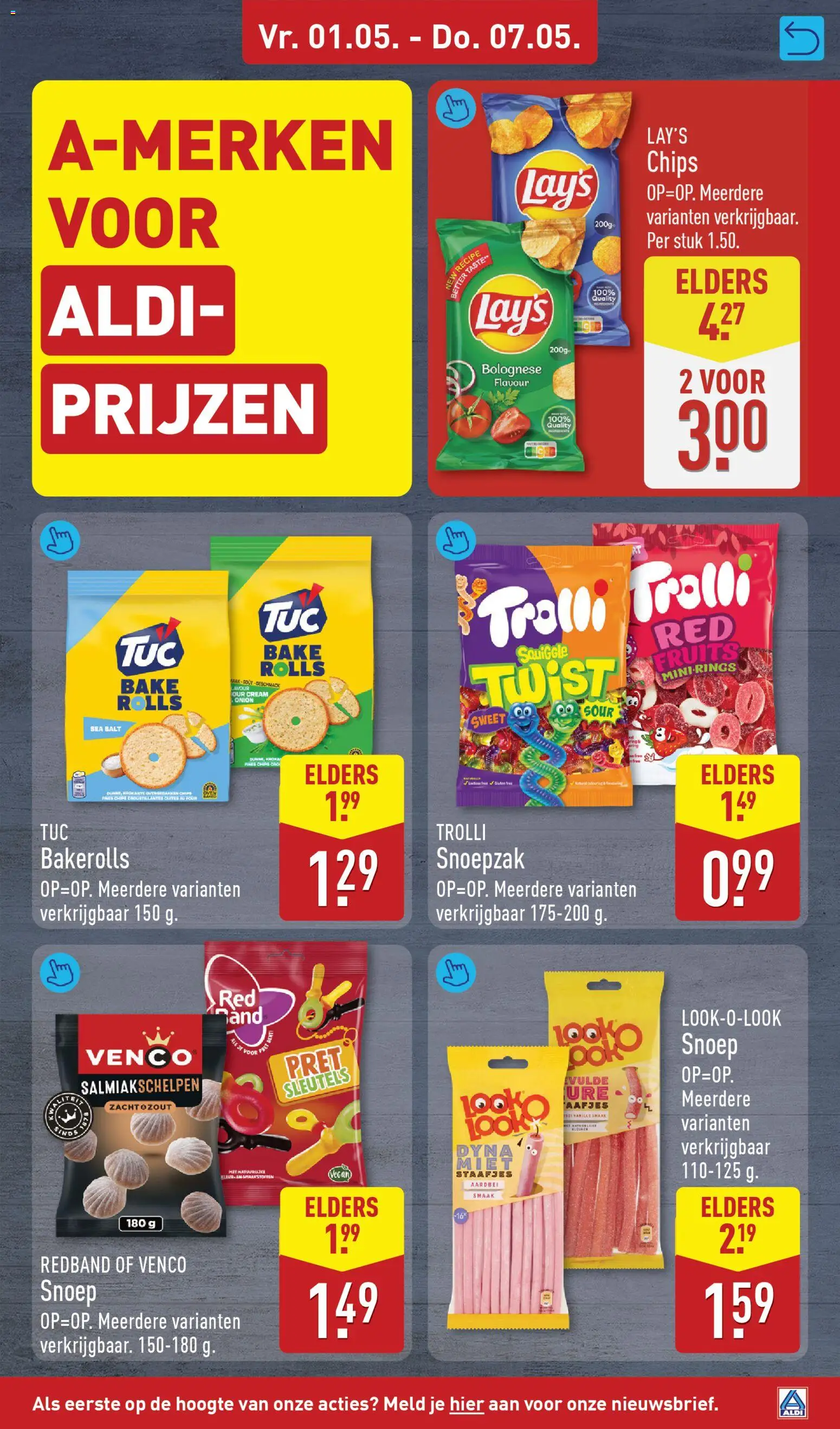 Nieuwe » Aldi folder voor Mei « is er! Ontdek geweldige aanbiedingen en bespaar. | Nederland