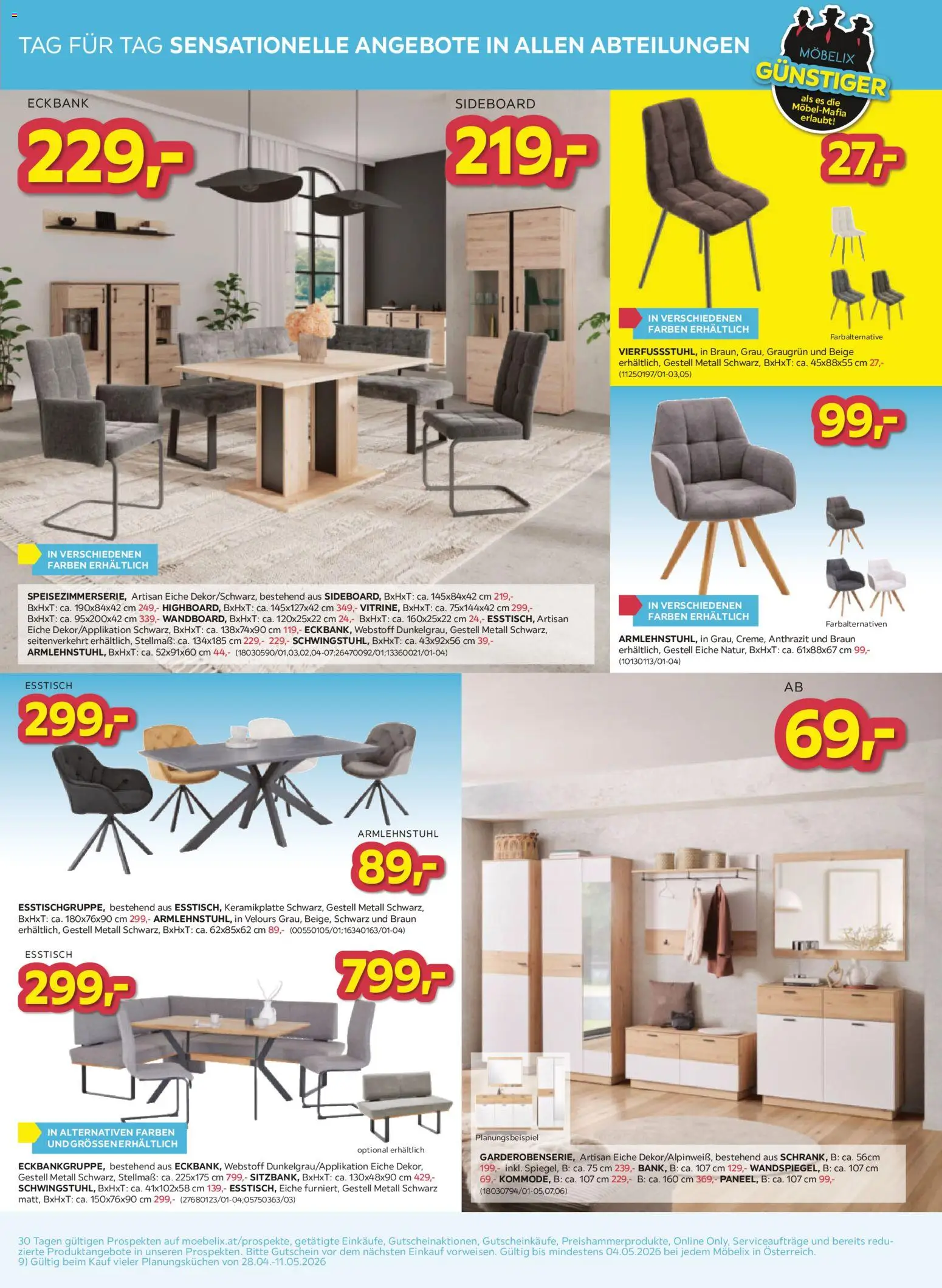 Möbelix Angebote gültig ab 27.04.2026 | Seite: 3