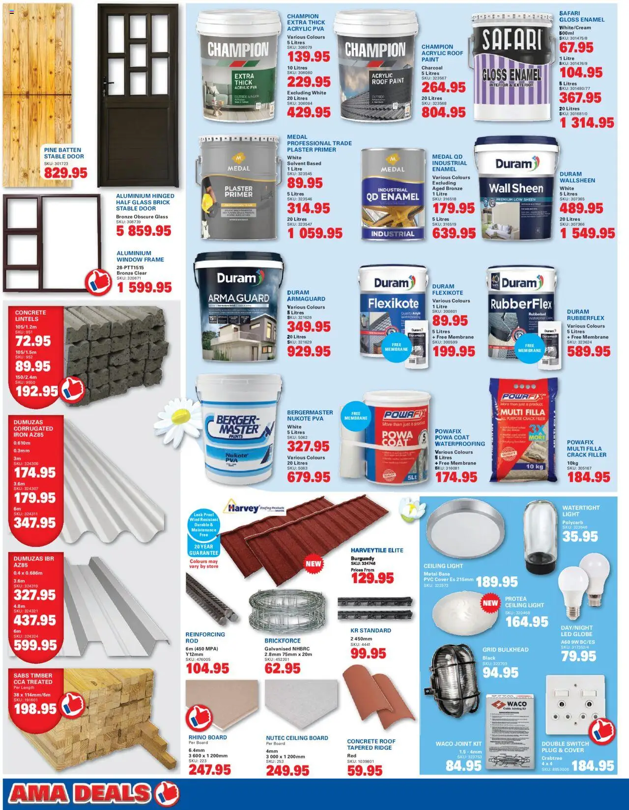 Cashbuild Eastern Cape - Catalogue	 │ valid from 25.08.2025 | Page: 2 | Products: Primer, Coat, Stable door, Plaster primer