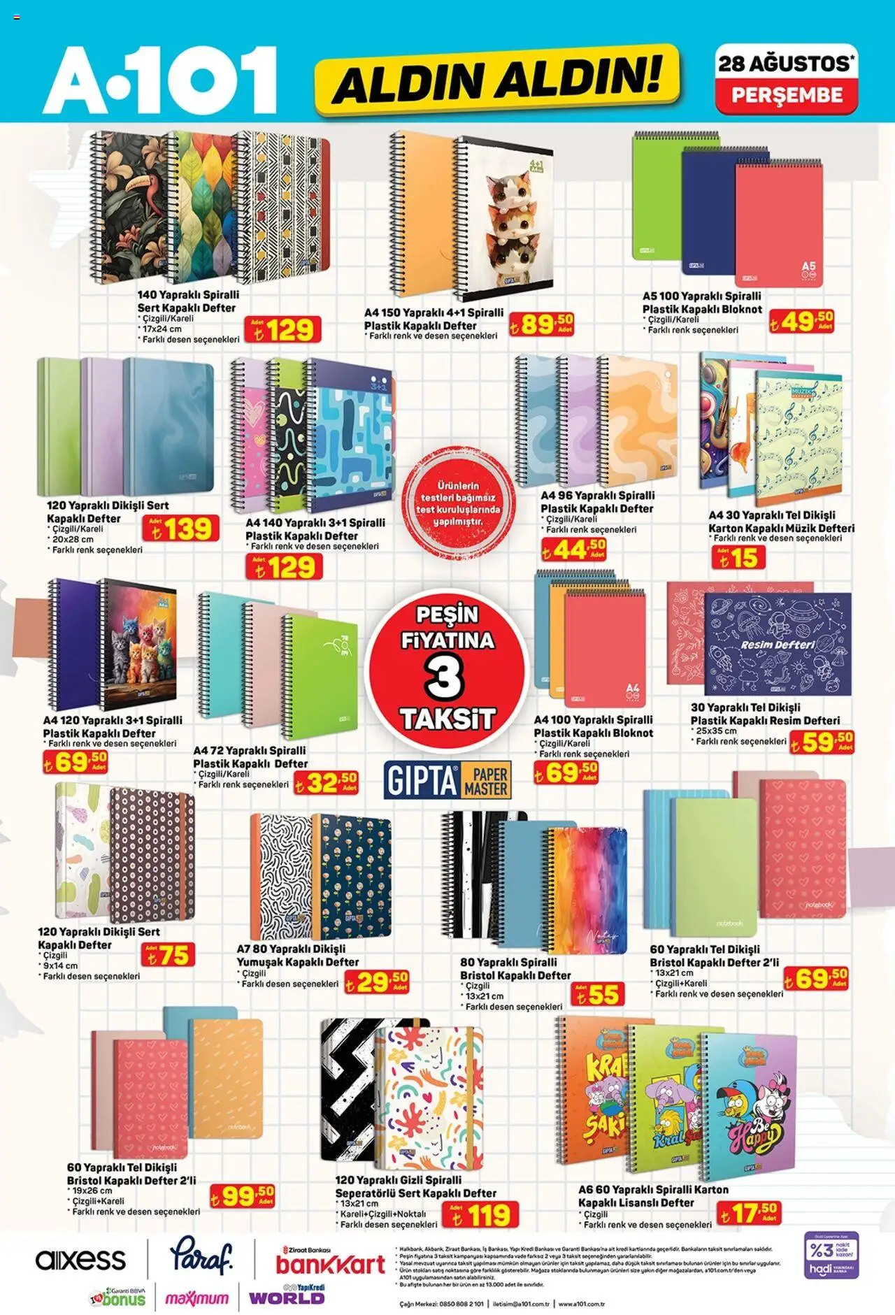 A101 Katalog Aldın Aldın - 04.09.2025 tarihinden itibaren geçerlidir | Sayfa: 4