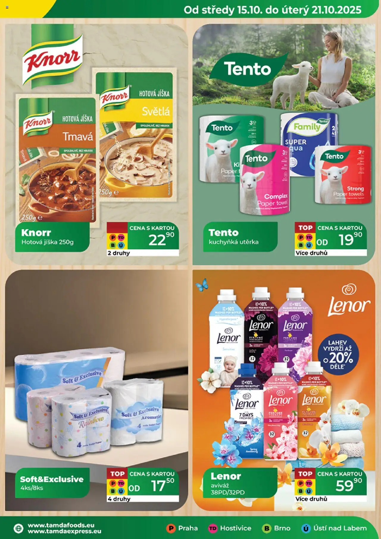 Tamda Foods leták od 15.10.2025 | Strana: 19 | Produkty: Aviváž, Kuchyňka, Knorr, Láhev