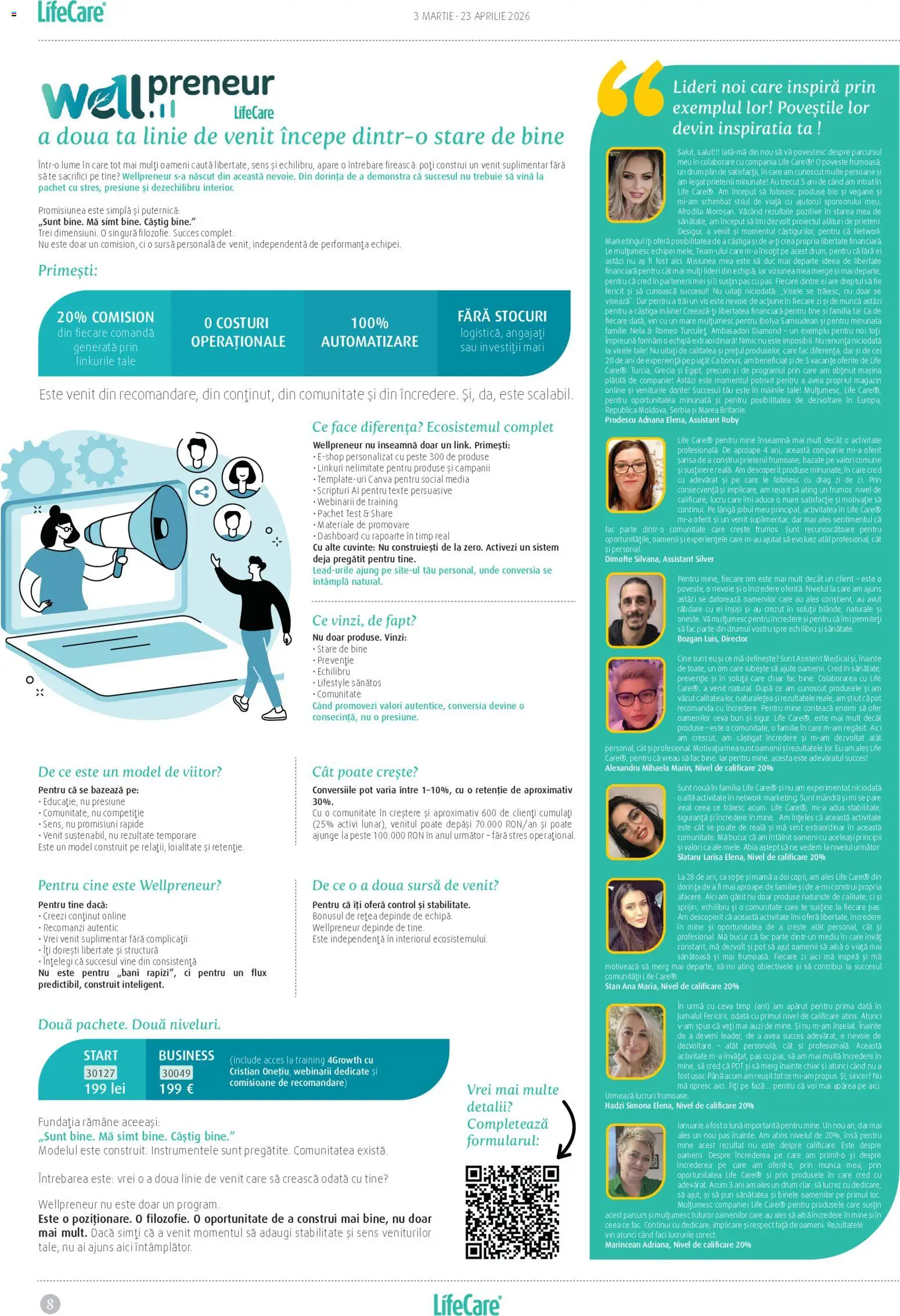 Noul catalog Life Care – valabil de la 03.03.2026 | Pagină: 8 | Produse: Şerit ödül, Vin, Pește