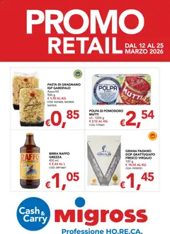 Anteprima del volantino Migross volantino Promo Retail valido a partire dal 12.03.2026