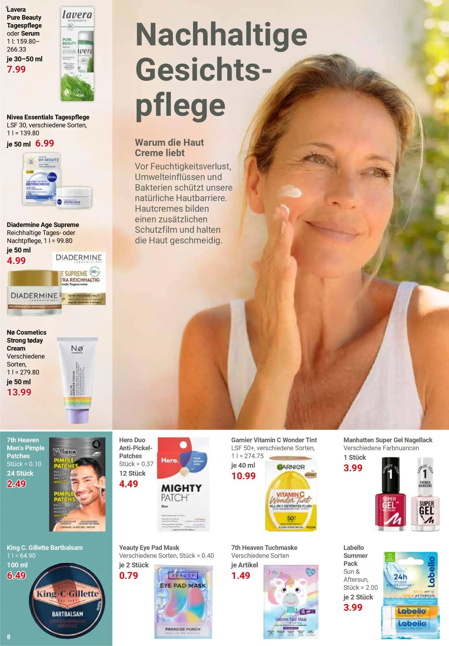 Globus Spezial – gültig ab 27.04.2026 | Seite: 8 | Produkte: Nagellack, Creme, Serum, Gel Nagellack