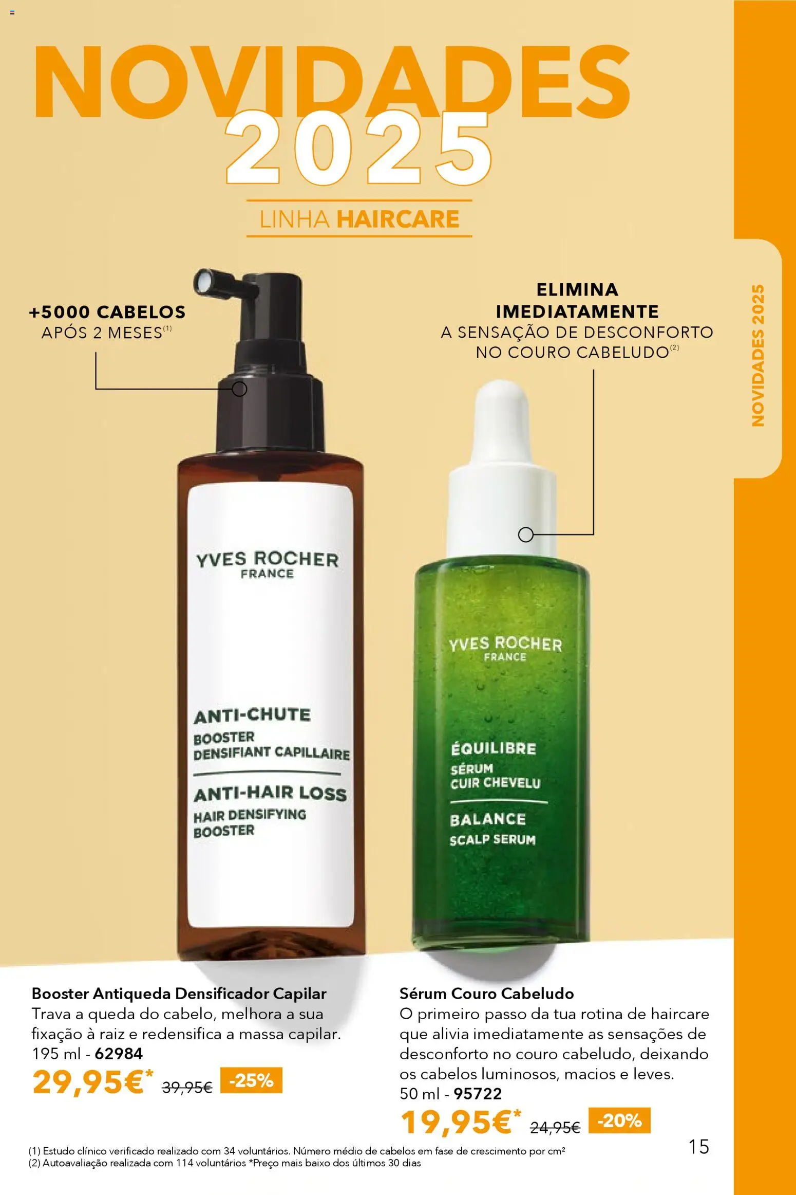Yves Rocher catálogo 16 │ válido de 17.12.2025 | Página: 15 | Produtos: Sérum, Massa