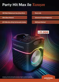 16.11.2025 tarihinden itibaren geçerli olan Arçelik kataloğu önizlemesi | Sayfa: 104 | Ürünler: Ses, Mikrofon