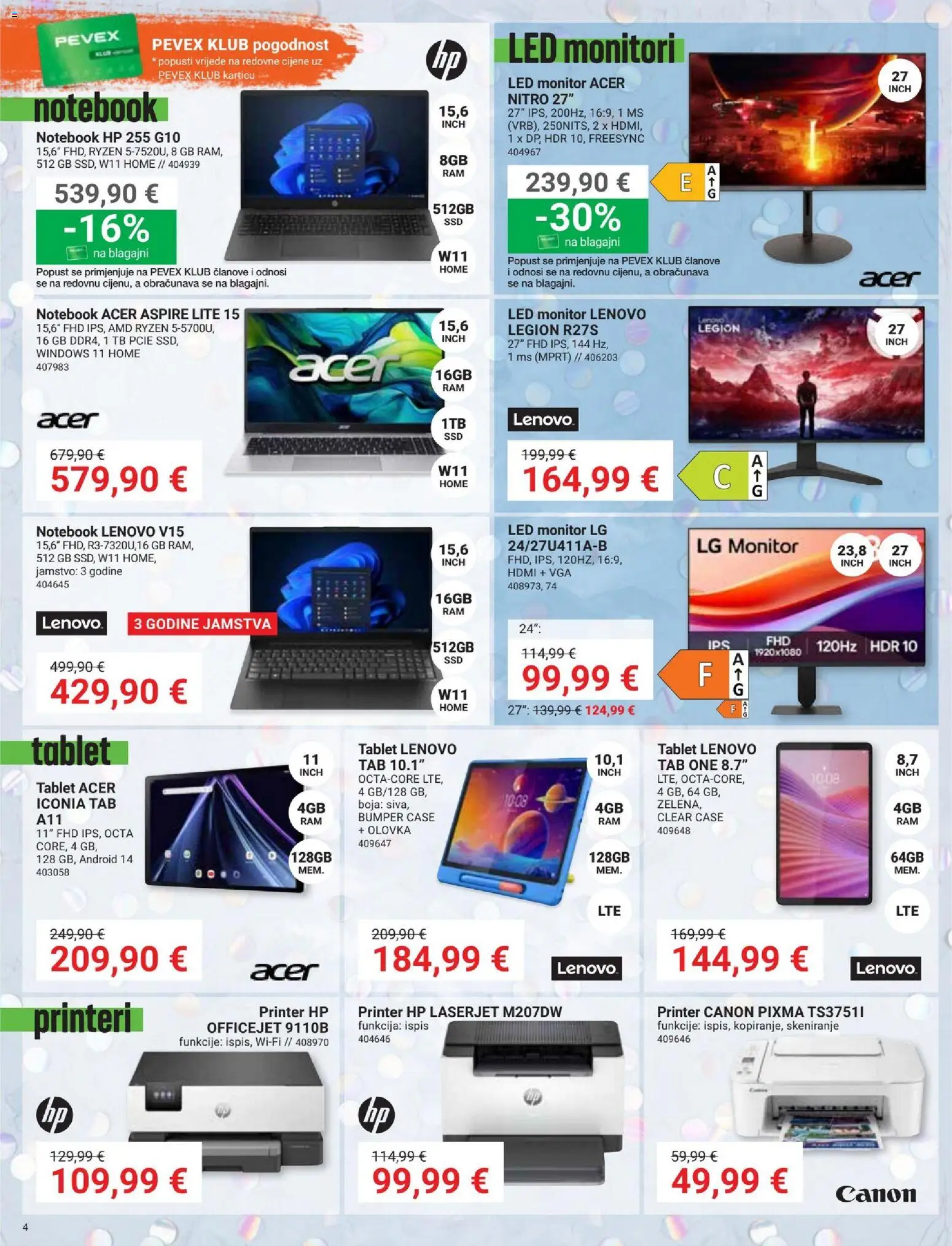 Pevex katalog | vrijedi od 05.02.2026 | Stranica: 4