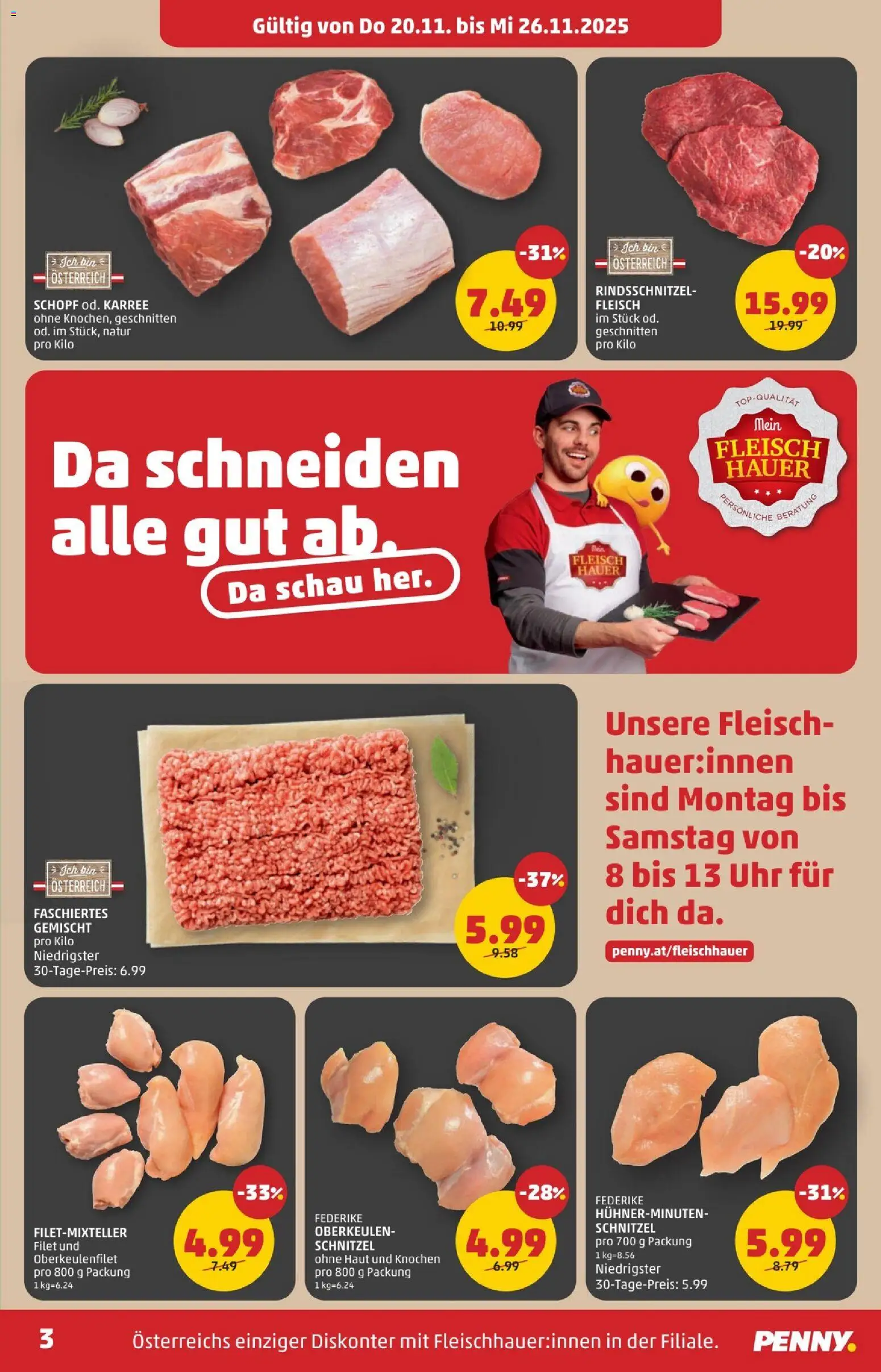 Penny Markt - Eröffnung in 8940 Liezen gültig ab 20.11.2025 | Seite: 3 | Produkte: Uhr