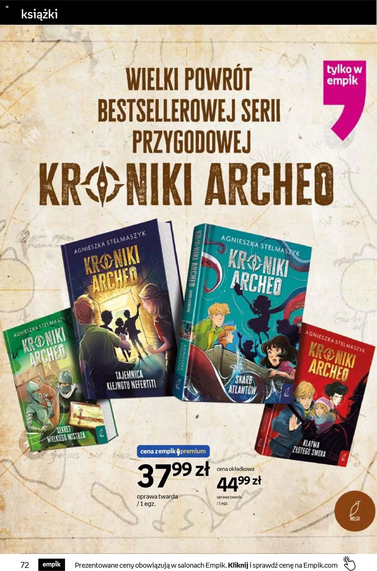 Empik promocje - Tom kultury Książki od 15.10.2025 | Strona: 72 | Produkty: Książki