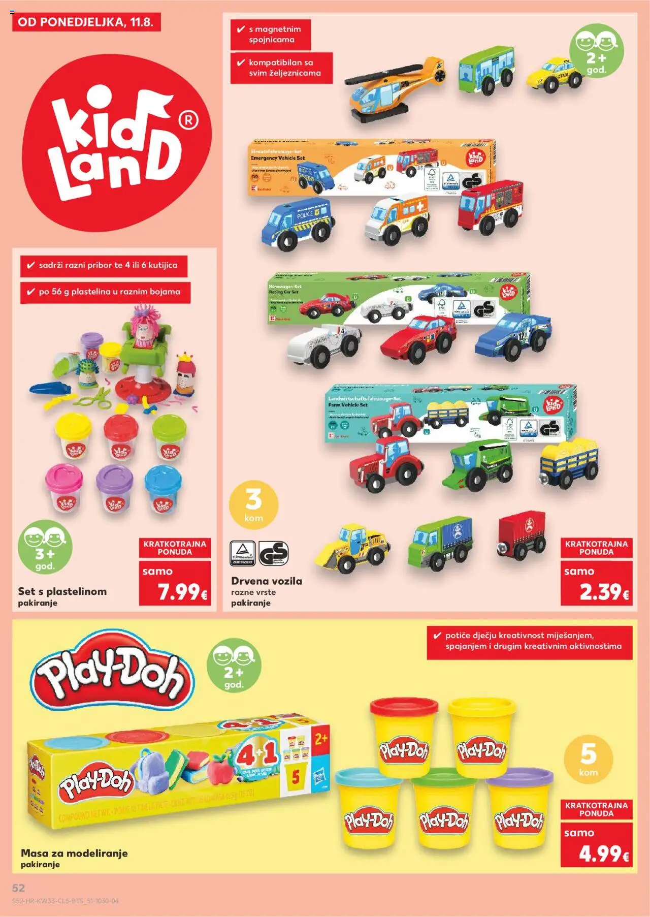 Kaufland HR akciós ujság - amely érvényes a következő dátumtól: 11.08.2025 | Oldal: 52