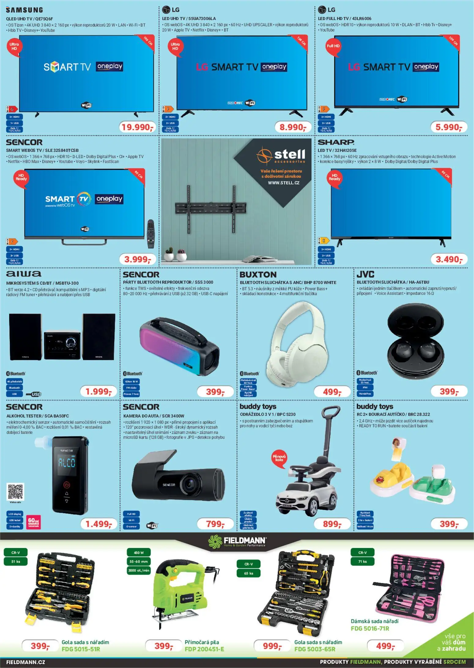 Planeo Elektro leták od 05.01.2026 | Strana: 3 | Produkty: Gola sada, Rádio, Kamera, Cd