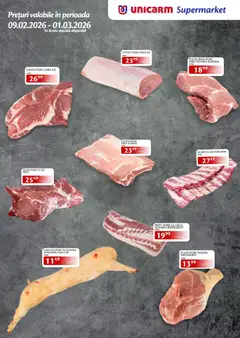 Ofertele Unicarm valabile de la 09.02.2026