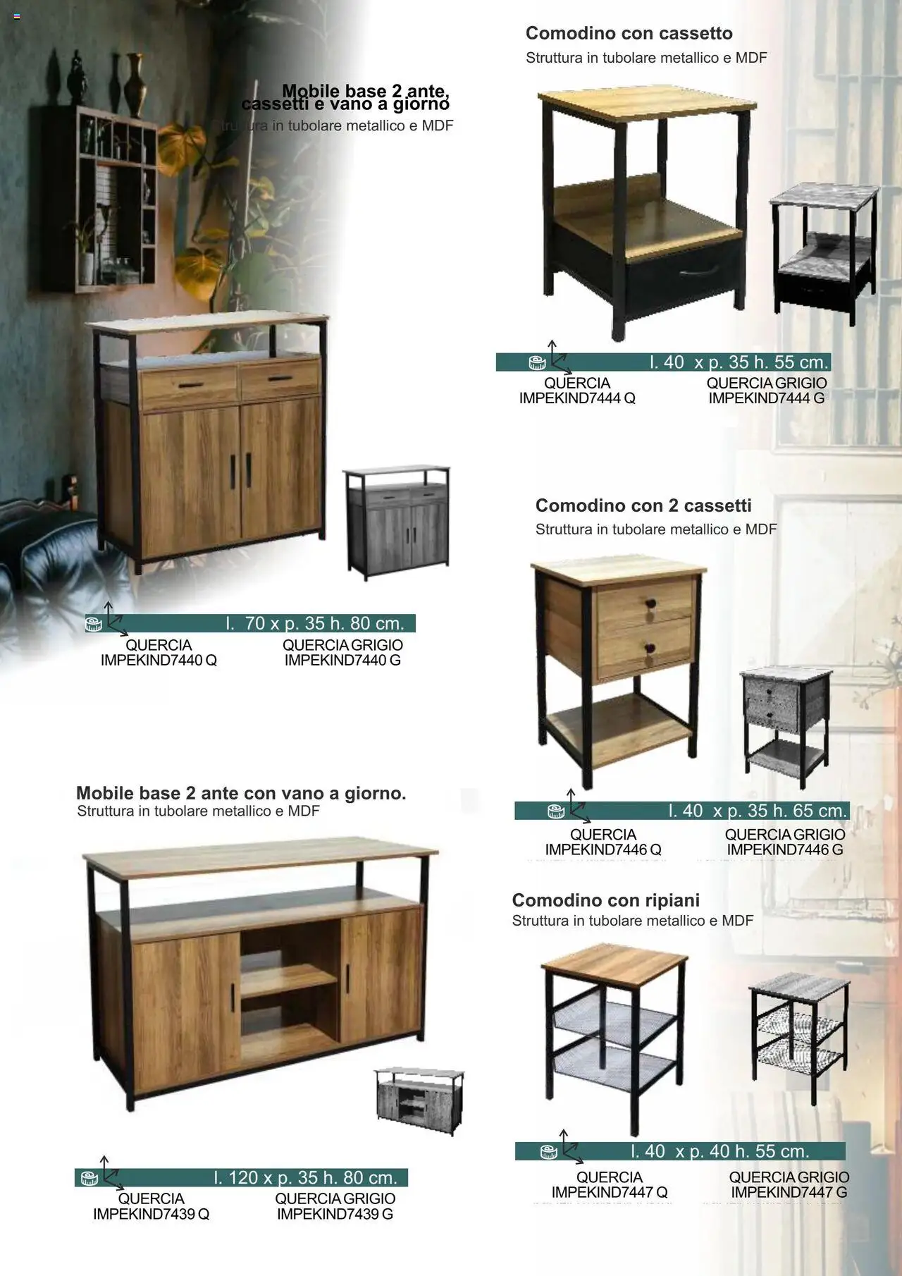 Volantino La Prealpina del 30.12.2024 | Pagina: 4 | Prodotti: Mobile, Comodino