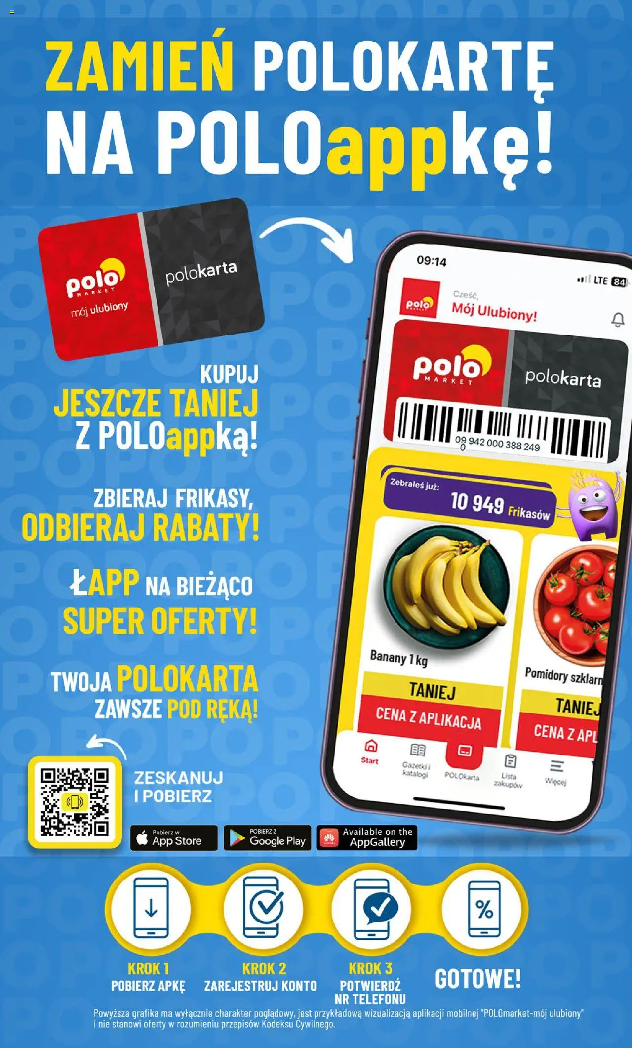 POLOmarket Gazetka - Frikasowe hity od 06.08.2025 | Strona: 2 | Produkty: Pomidory, Banany