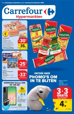 Carrefour folder week 36 - Voorbeeld van een folder van Carrefour, geldig van 03.09.2025